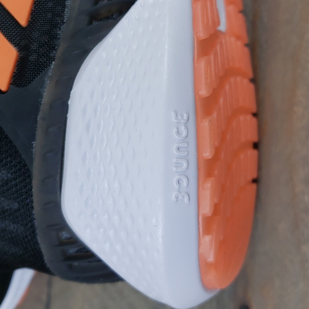 adidas Women's ClimaCool Summer.Rdy Running Shoes Black/Orange - Picture 9 of 10